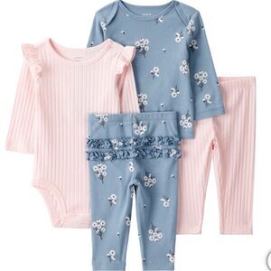 Carter's Baby 4-piece Layette Set girls Baby 12 months 12 m